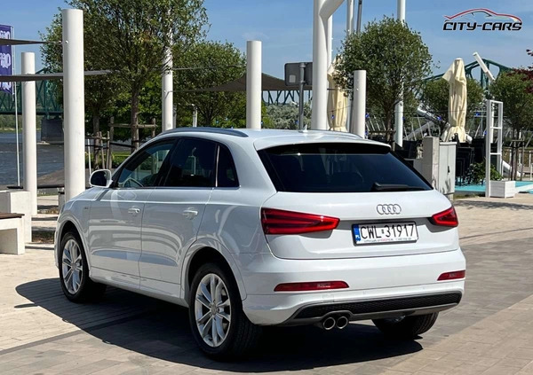 Audi Q3 cena 68900 przebieg: 218000, rok produkcji 2014 z Gorzów Wielkopolski małe 781